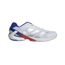 adidas indoor court shoes Adizero Counterblast white/silver/blue men's