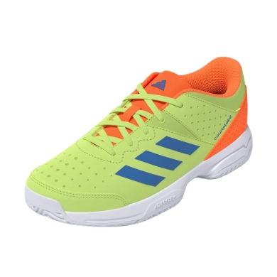 adidas indoor court shoes Court Stabil 2025 green/orange children