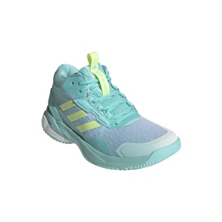 adidas Indoor Court Shoes CrazyFlight 6 Mid aquablue Ladies