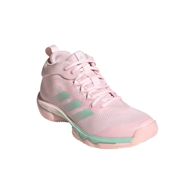 adidas Indoor Court Shoes CrazyFlight 7 Mid pink/mint green Ladies