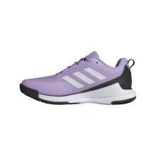 adidas indoor court shoes Novaflight 2 violet ladies