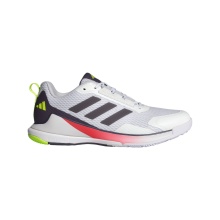 adidas indoor court shoes Novaflight 2 white men