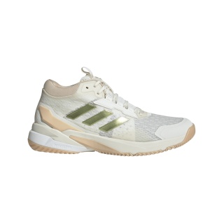 adidas Indoor Court Shoes CrazyFlight 6 Mid white/gold ladies