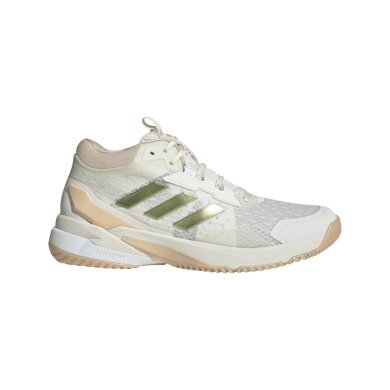 adidas Indoor Court Shoes CrazyFlight 6 Mid white/gold ladies