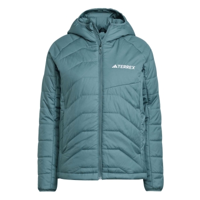adidas Terrex Multi Synthetic Insulated Jacket teal blue Women's