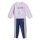 adidas tracksuit Disney Frozen (cotton blend) purple/navy blue toddler girls