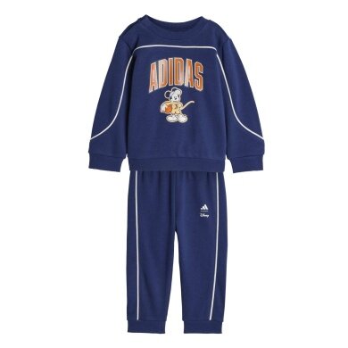 adidas tracksuit Disney Mickey Mouse (cotton blend) dark blue toddlers