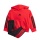 adidas Essentials jogging suit (cotton blend) red/black toddlers