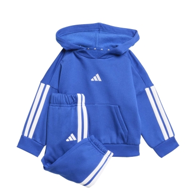adidas Essentials jogging suit (cotton blend) royal blue toddlers