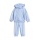 adidas Essentials Jogging Suit (Cotton Blend) Light Blue/White Toddlers