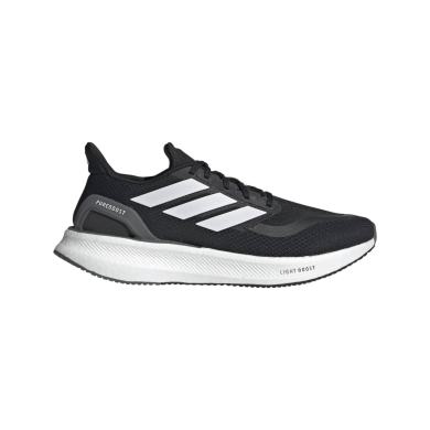 adidas Pureboost 5 running shoes (cushioning) black/white/grey men's