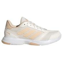 adidas indoor court shoes Ligra 8 white/beige ladies