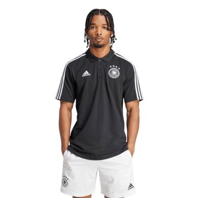 adidas Sport Polo DFB DNA 3-Stripes (Germany) black men's