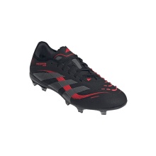 adidas Predator Pro FG football boots for firm ground (natural grass) black/grey/red men's
