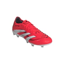 adidas Predator Pro FG football boots for firm ground (natural grass) red/white men's