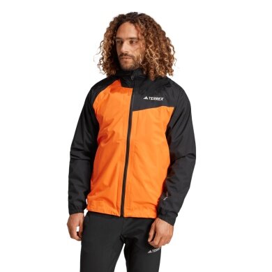 adidas Terrex Multi 2L RAIN.RDY Waterproof Jacket (waterproof, breathable) orange/black men's