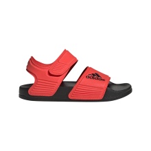 adidas Adilette Sandal (Velcro) red/black children