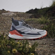 adidas Terrex Free Hiker 2.0 GTX Hiking MID (waterproof) grey/carbon/orange men's walking shoes