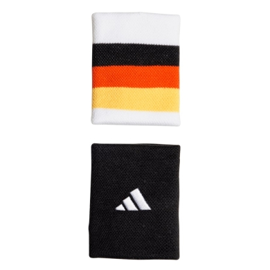 adidas sweatband DFB football fan black/white - 2 pieces