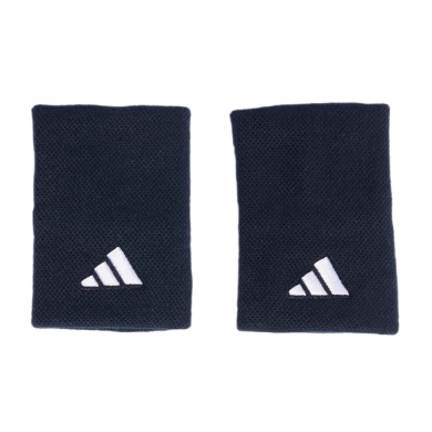 adidas Sweatband Wrist Jumbo #25 navy blue - 2 pieces