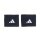 adidas wrist sweatband Small navy blue - 2 pieces