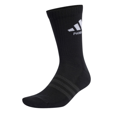 adidas cushioned sports socks crew Paris black - 1 pair