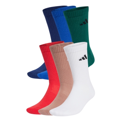 adidas Sports Socks Crew Cushioned assorted - 6 pairs