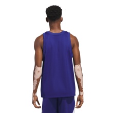 adidas Basketball Legends Tank Top dark blue men's