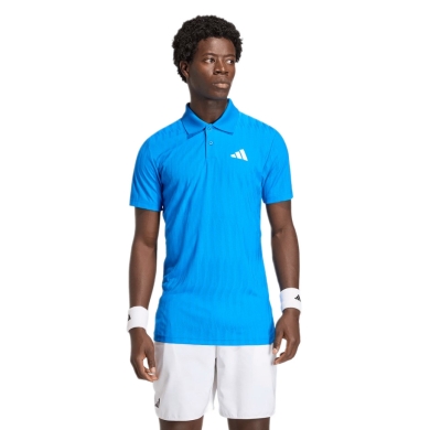 adidas Tennis Polo Climacool+ Airchill Freelift (slim fit, recycled polyester) 2026 blue men's