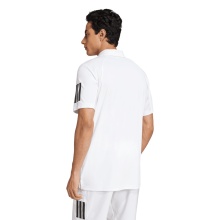 adidas Tennis Polo Club 3-Stripes 2025 white men's