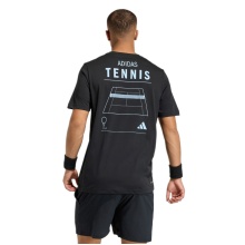 adidas Tennis T-shirt Category Graphic (cotton blend) black men's