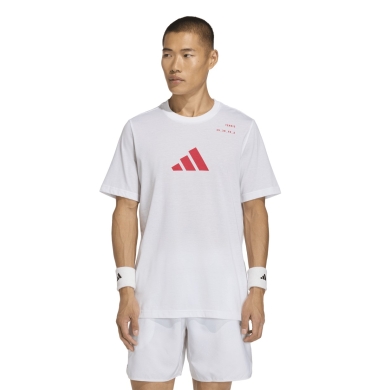 adidas Tennis T-shirt Category Graphic (Cotton Blend) white Men's