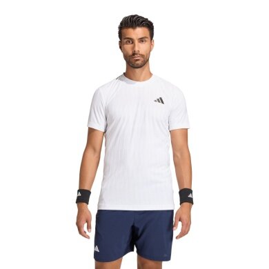 adidas Tennis T-shirt Climacool+ Airchill Freelift (slim fit, optimal freedom of movement) 2026 white men's