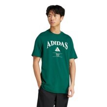 adidas Tennis T-shirt Heritage Graphic (Retro Look) green men's