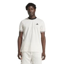 adidas Tennis T-shirt Heritage Tee white/beige men's