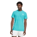 adidas Tennis T-shirt Climacool+ Airchill Freelift (slim fit, optimal freedom of movement) teal green men's