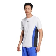 adidas Tennis T-shirt Pro HEAT.RDY FreeLift white/blue/black men's