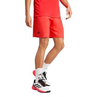 adidas Club Climacool Tennis Shorts 7in Red Men's