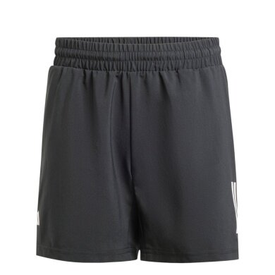 adidas Tennis Shorts Club 3-Stripes 2025 black boys