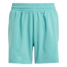 adidas Tennis Shorts Club 3-Stripes 2025 turquoise blue boys