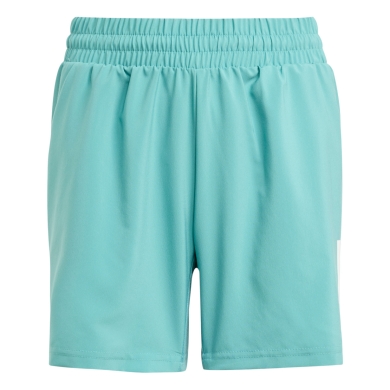 adidas Tennis Shorts Club 3-Stripes 2025 turquoise blue boys