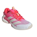 adidas tennis shoes Adizero Ubersonic 5 Allcourt/lightweight pink/red/white ladies