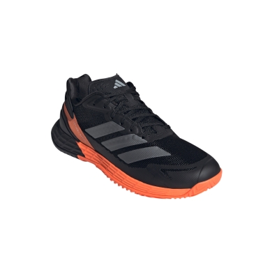 adidas Defiant Speed 2 Allcourt Tennis Shoes 2026 black/orange men's