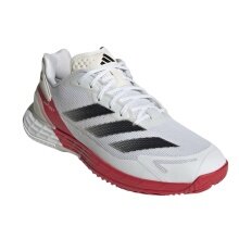 adidas Defiant Speed 2 Allcourt Tennis Shoes 2025 white/black/red men's