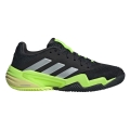 adidas Tennis Shoes Barricade 13 Clay/Sand Court/Stability 2025 black/lime Men's