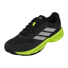 adidas CourtJam Control 3 Tennis Shoes Clay/Sand Court 2025 black/lime men's