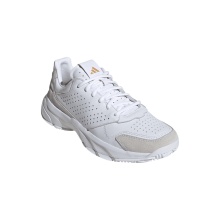 adidas CourtJam Control 3 Premium Allcourt Tennis Shoes white/beige men's