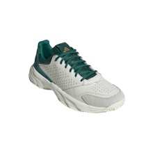 adidas CourtJam Control 3 Premium Allcourt tennis shoes white/green men's
