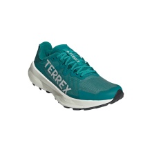 adidas Trail Running Shoes Terrex Agravic Speed teal green/white men's