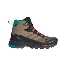 adidas Trekking Hiking Shoes Terrex Skychaser AX5 Mid Climawarm+ GTX (waterproof) brown/black/teal blue men's